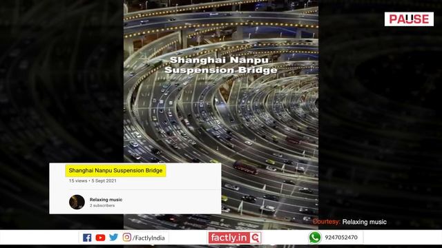 FACT CHECK: Does Video Show Impressive Multi-Lane Road in Shanghai, China? смотреть онлайн