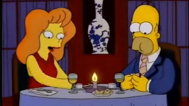 The Simpsons S05E09 - Homer Almost Cheats On Marge With Mindy #thesimpsons