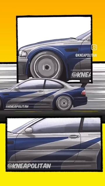 BMW M3 E46 GTR (NFS) 😍