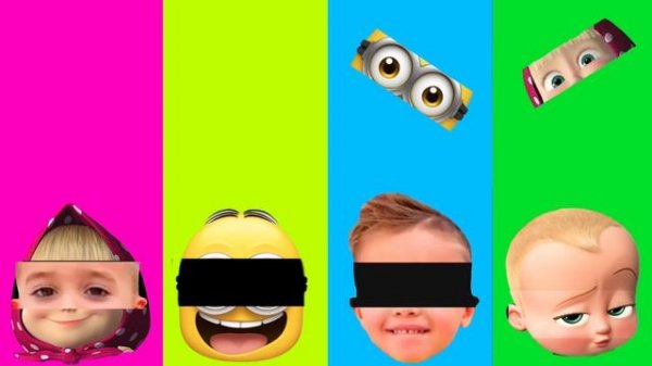 Wrong eyes👀 Vlad and Niki andSpider- Man and Babby Boss and MashaDAME TU COSITA Funny Wrong Head