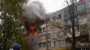 Жуткий пожар