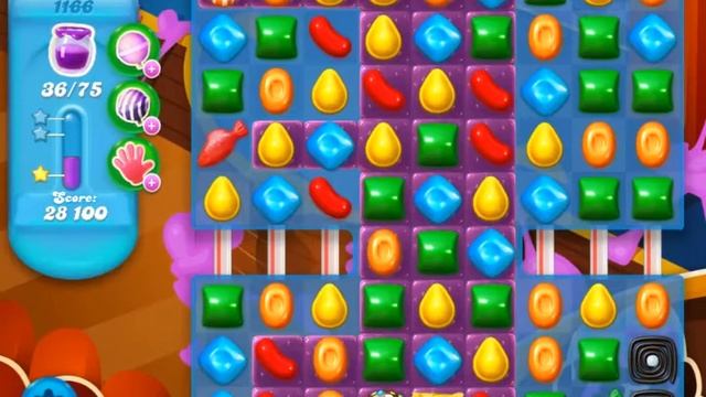 Candy Crush Soda Saga Level 1166 - NO BOOSTERS смотреть онлайн