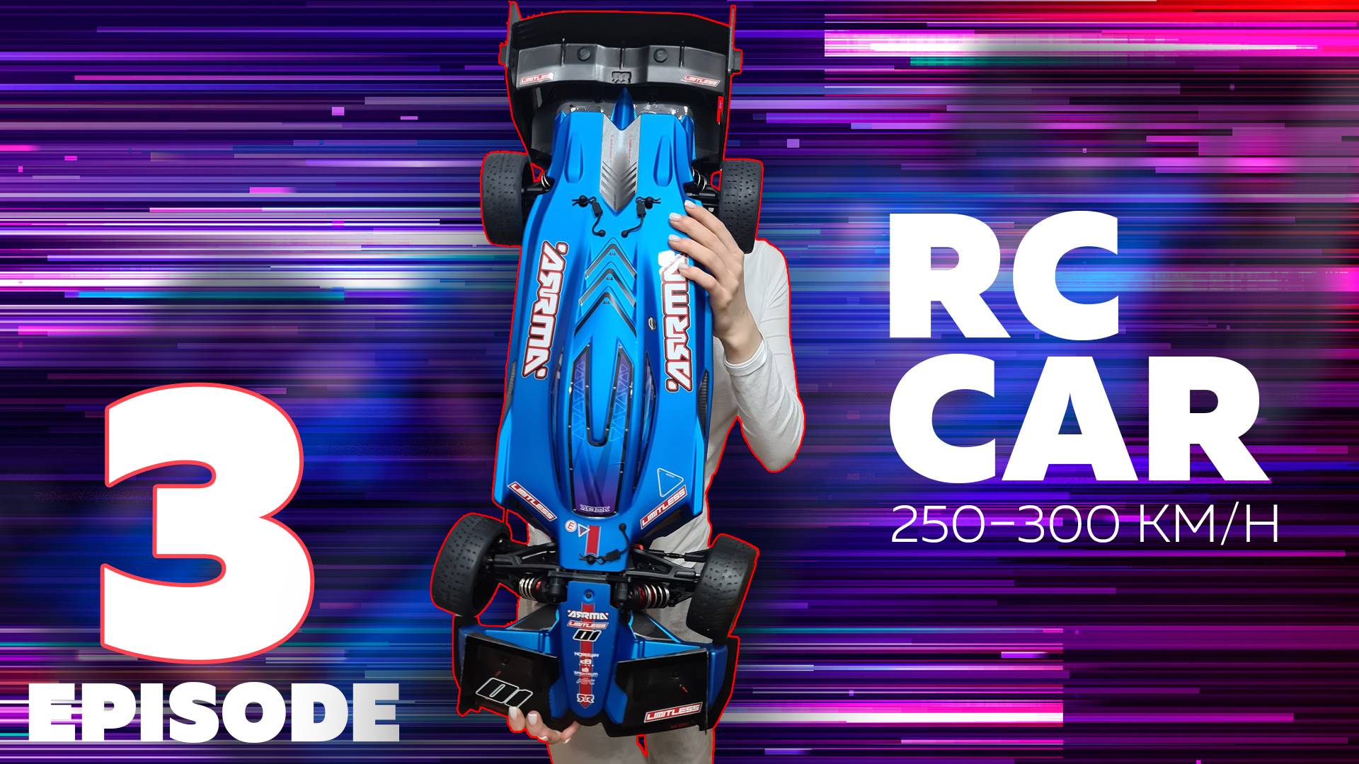 Собираем ARRMA LIMITLESS своими руками (PART 3). Castle 1717 1650kw, MSK HBL 550, MAMBA XLX2.