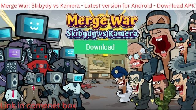 merge war skibidi vs camera mod apk смотреть онлайн