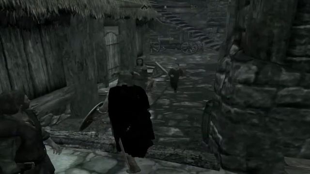 No commentary playthrough of Skyrim Legendary edition just wandering around leveling up PT.1 смотреть онлайн