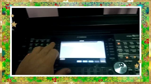 Мой рабочий инструмент Yamaha  PSR S975