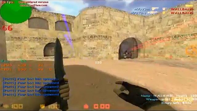 прострелы на De Dust2 Awp