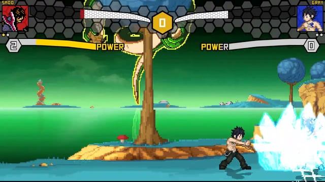 Jump Ultimate Stars Mugen - Sado (Bleach) Vs. Gray (Fairy Tail) смотреть онлайн