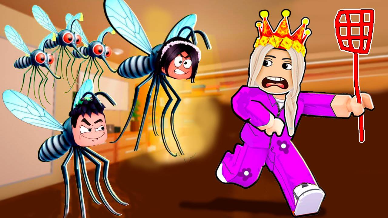 КОМАРЫ ПРОТИВ ЛЮДЕЙ 🦟 Кто выживет в этом хаосе?😱 роблокс смотреть онлайн