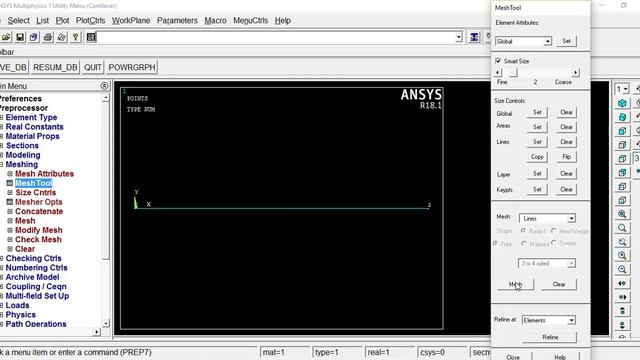 Ansys - Cantilever Beam Analysis смотреть онлайн