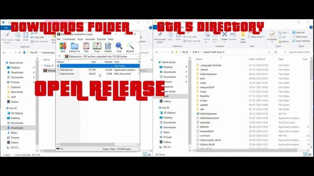 How to install Native UI [Requirements] (2021) GTA 5 MODS #2 смотреть онлайн