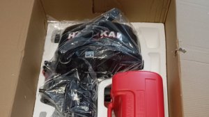 Начал обкатку нового мотора Ханкай 6,5 ( 4 тактный). Первый запуск