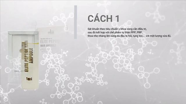Bộ sản phẩm Cellcos Meso - Tinh chất Elite Peptide Hair Ampoule смотреть онлайн