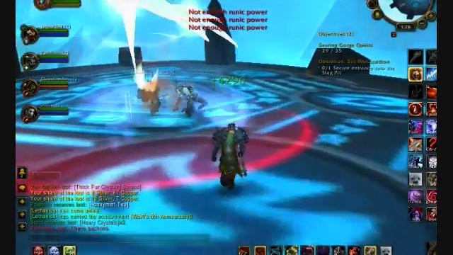 Blood Elf Death Knight Wrath of the Lich King Video ( Heroic The Nexus) смотреть онлайн
