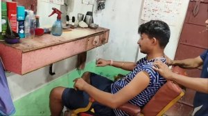 100 рупий. Удивительный массаж головы и тела от индийского уличного парикмахера