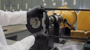 Установка шкивов и проверка соосности