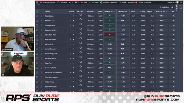 PGA DFS Lineup Builder | 2024 OLYMPICS | 7/30 - SaberSim смотреть онлайн