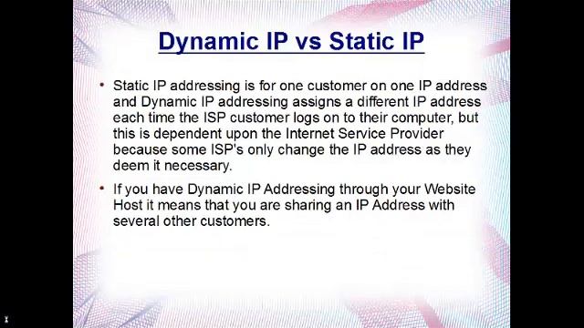 dynamic IPS and static IPS provide contrast service to the internet users смотреть онлайн