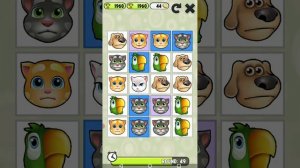 My talking tom 1.3 Version | beating Happy Face Mini game but the music is Different