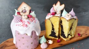 Вкуснейший КУЛИЧ на ряженке ☆ С НАЧИНКОЙ!