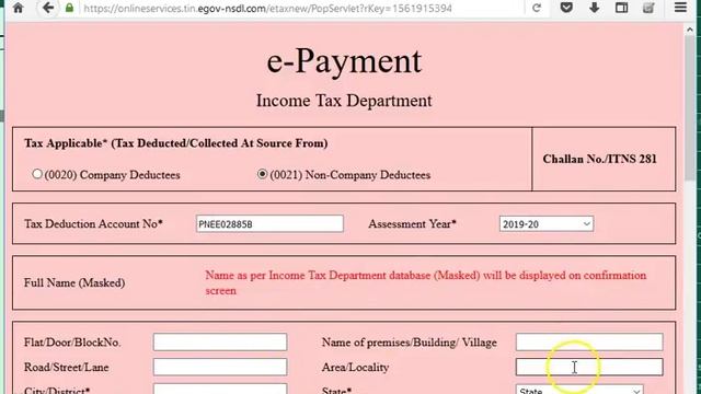Click To Pay Tax Online смотреть онлайн