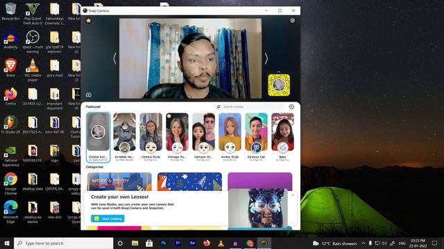 How to Use Snap Camera Face filters in OBS Live Streaming | OBS Face Filter Plugin | Snapchat OBS смотреть онлайн