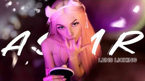 SOLY ASMR - LENS LICKING LICKING 3DIO MOUTH SOUND EATING EARS смотреть онлайн