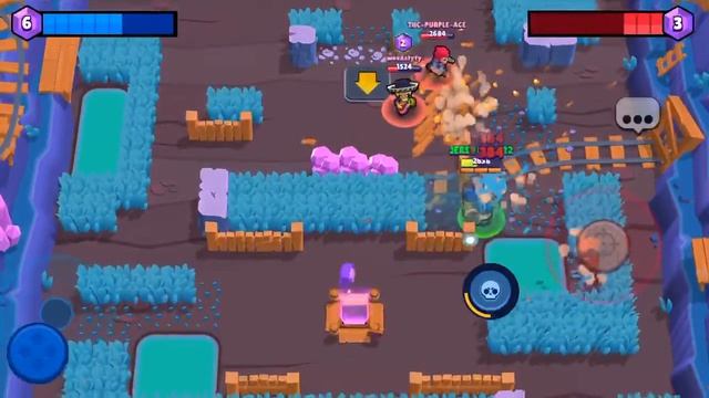 BRAWLSTARS BULL GEM GRAB [SPRING TRAP] смотреть онлайн