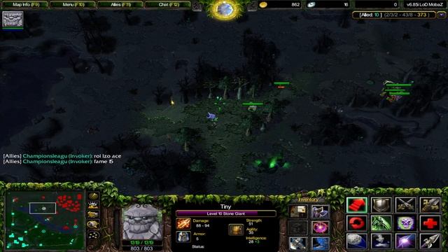 DotA LoD 6.85i - You are my choice | MobaZ | Full Match смотреть онлайн