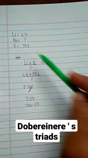 Dobereiner 's triads explain смотреть онлайн