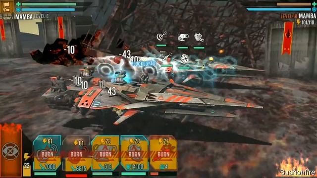 Killed powerful Mamba lev 10 with Mamba lev 8 - Sandstorm Pirets war HD. смотреть онлайн