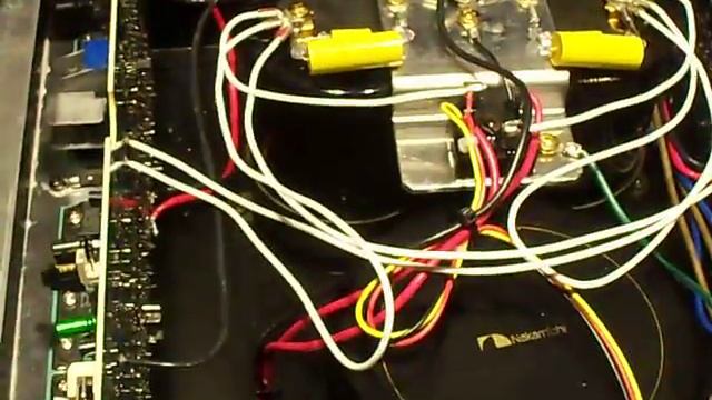 Nakamichi Stasis PA-5 Power Amplifier Upgraded With Silver Cables And RCA Sockets