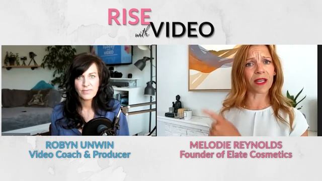 RISE with Video - Melodie Reynolds, Founder of Elate Cosmetics смотреть онлайн