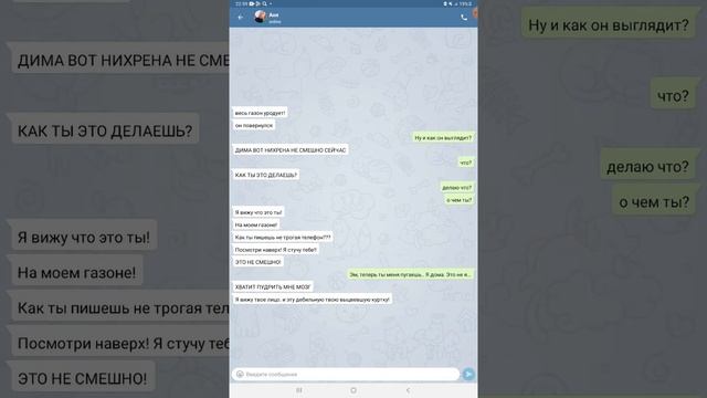 переписка Дима и Аня страшные история смотреть онлайн