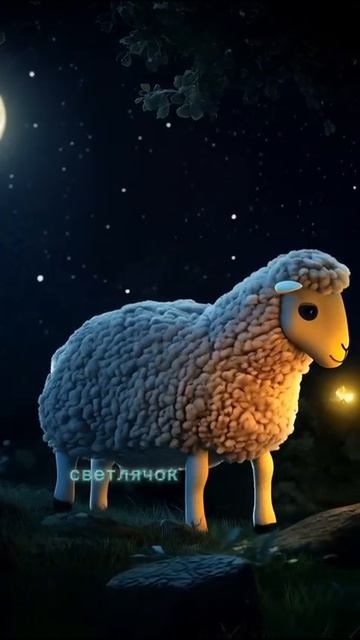 Сказка о смелом барашке поможет вашему ребёнку преодолеть страх темноты.