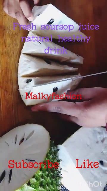 Fresh soursop juice, natural healthy drink, mullu seetha fruit juice by Malkyfashion #shorts смотреть онлайн