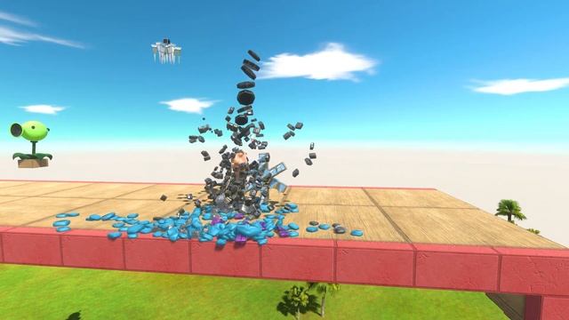 Release Megalodon Rex From Prison - Animal Revolt Battle Simulator смотреть онлайн