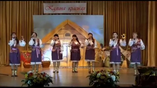 Калина красная Разлетелась по полю полюшку смотреть онлайн