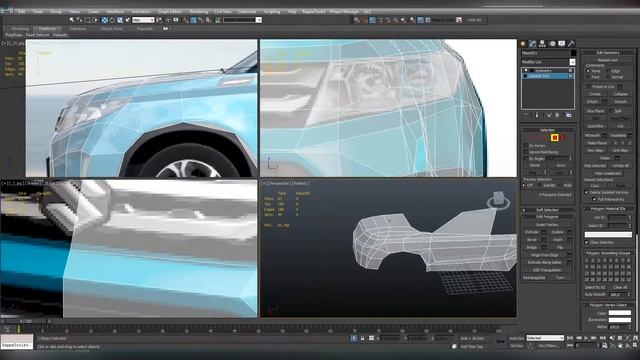 LowPoly Car. 3ds Max by Alex_HD смотреть онлайн