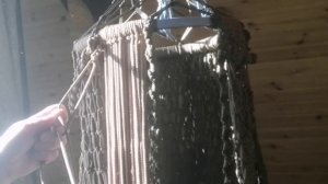 Плетем кресло-шатер! Урок №4!макраме! Мастер класс!