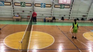 Бадминтон девочки