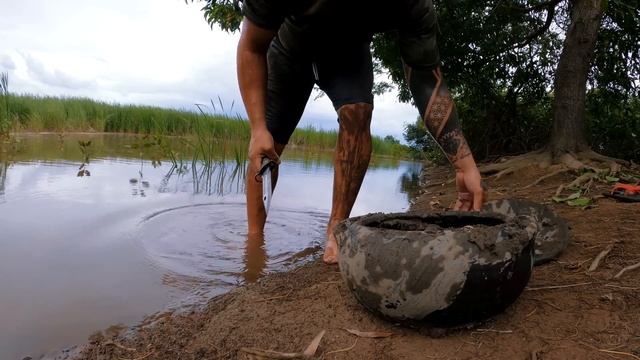 CAPTURANDO, COZINHANDO E COMENDO CARANGUEJO - Crab Trap смотреть онлайн