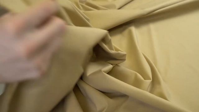 Ткань костюмная (бежевый) 97% хлопок, 3% эластан смотреть онлайн