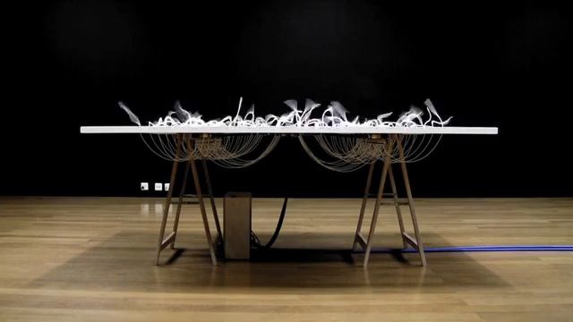 Zimoun: 97 Polysiloxane Hoses, Kinetic Sculpture 2010 смотреть онлайн
