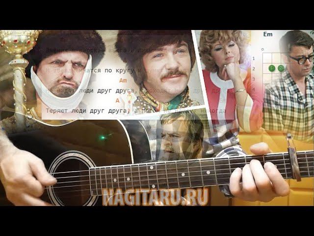 Как играть ЗВЕНИТ ЯНВАРСКАЯ ВЬЮГА. на легких аккордах - Песни под гитару смотреть онлайн