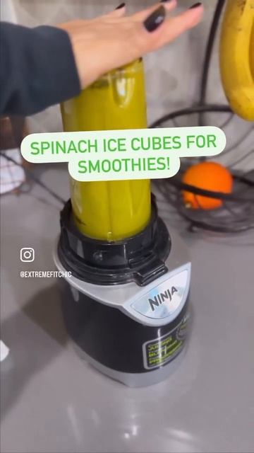 Spinach Ice Cubes for smoothies! #fitness #health #easyrecipes #smoothies #healthyeating #bootoga смотреть онлайн