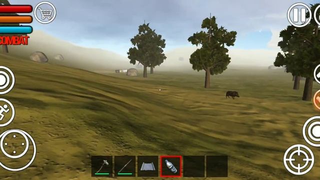 На меня напала макака! Спасайся!" Raft Survival" смотреть онлайн