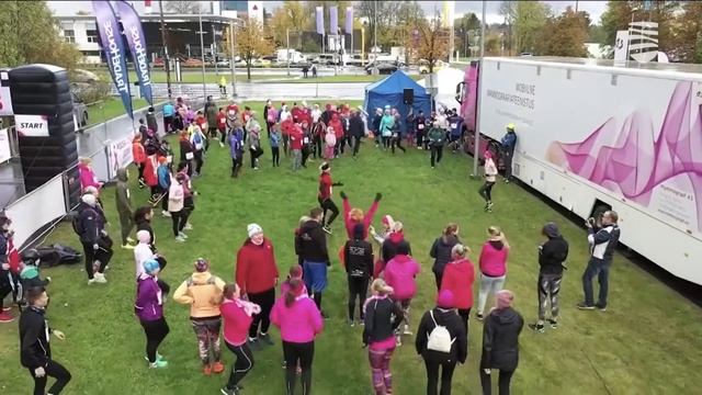 В субботу пройдёт благотворительный забег «Розовая лента» смотреть онлайн