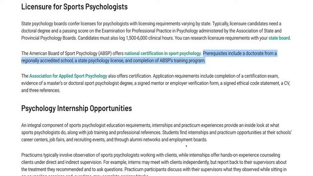 How to Become a Sports Psychologist смотреть онлайн