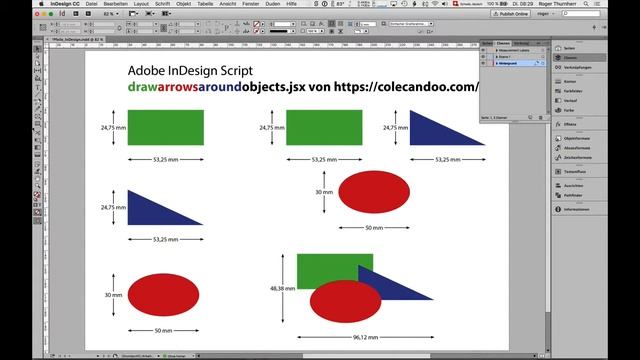 InDesign-Script – Draw arrows around an object von colecandoo смотреть онлайн